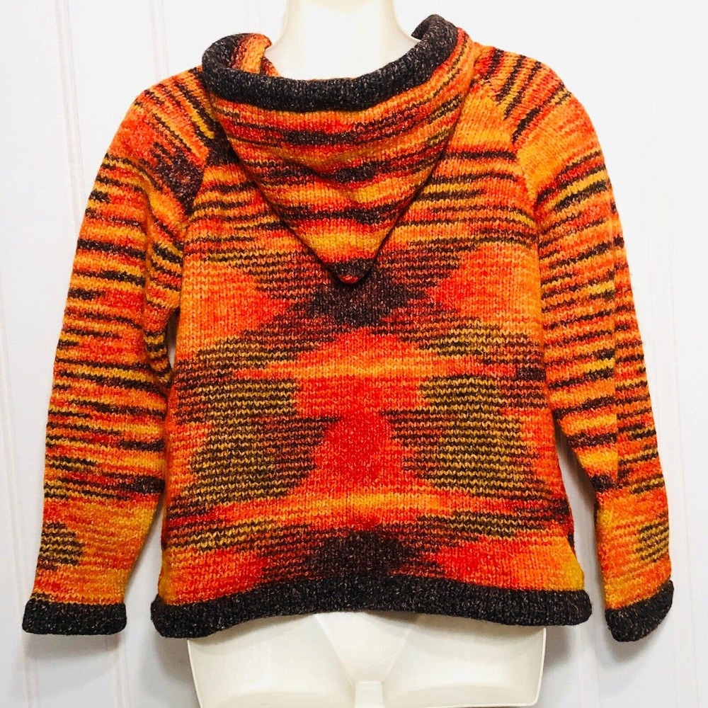 Alpaca Connection Sweater Hooded Cardigan - Picture 5 of 6